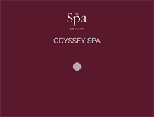 Tablet Screenshot of odysseyspa.com